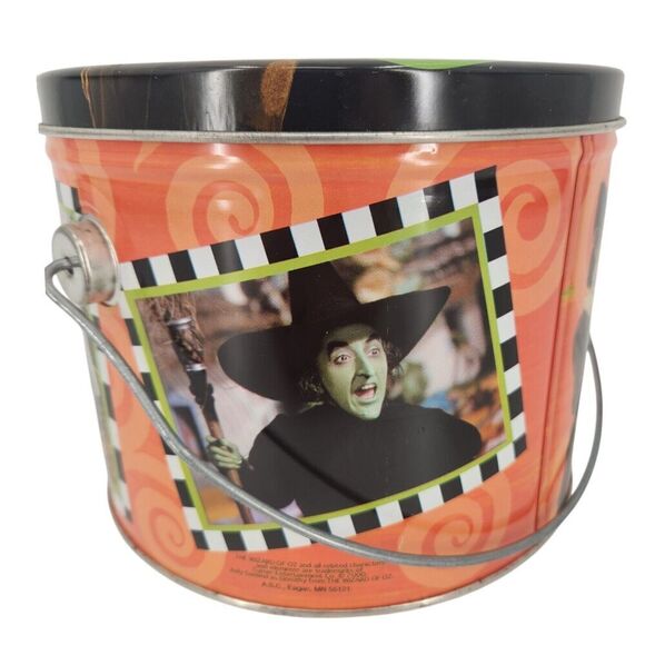 Wizard of Oz Tin Collectible Metal Container w/ Handle Turner Entertainment Co. - Picture 2 of 7